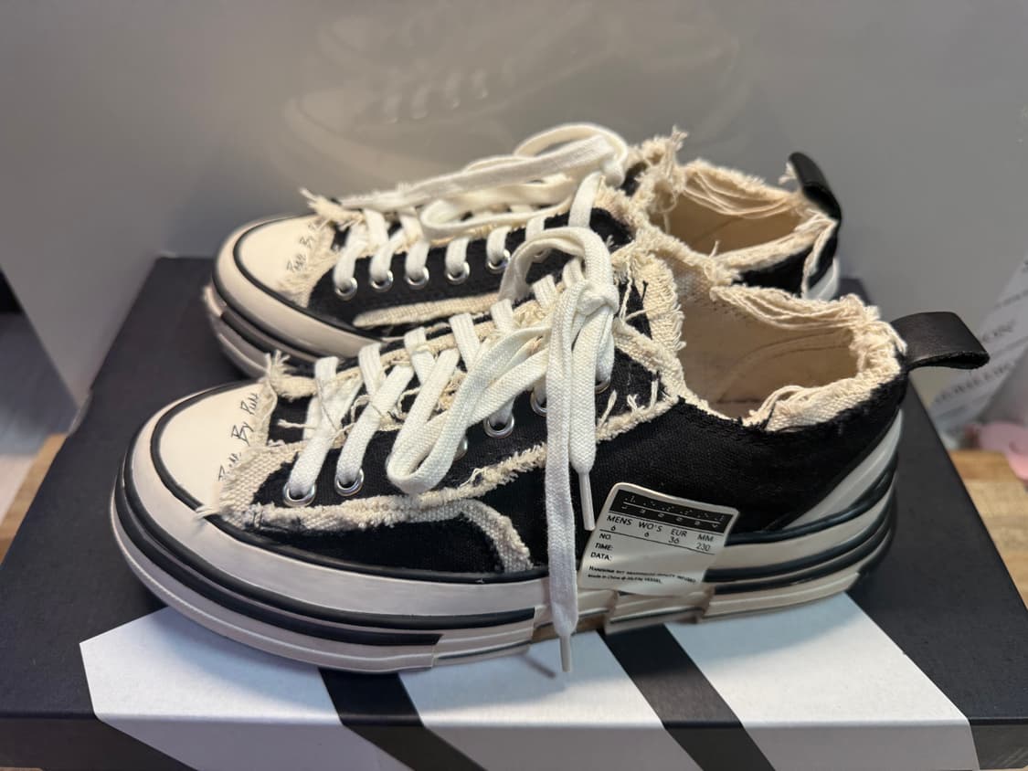 xVessel G.O.P. Lows Black 엑스베젤 펑첸왕 스니커즈 상품이미지2