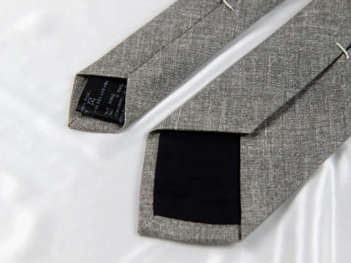 띠어리 6.6cm S등급 슬림 면 혼방 남자 명품 넥타이 상품이미지4