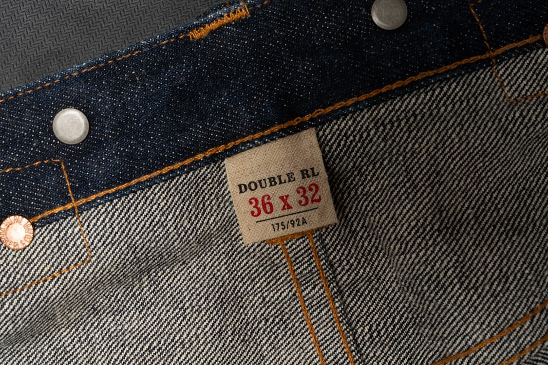 RRL 더블알엘 shrink to fit 1922 버클백 데님 상품이미지7
