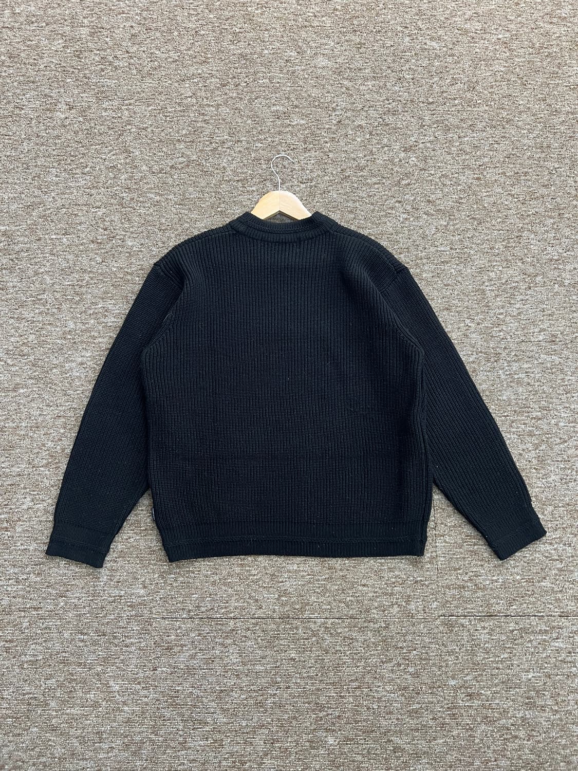 스컬프터 블랙 니트 OS 상품이미지2