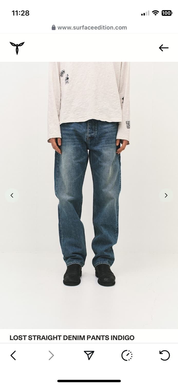 서피스에디션 데님 팬츠 m 상품이미지2