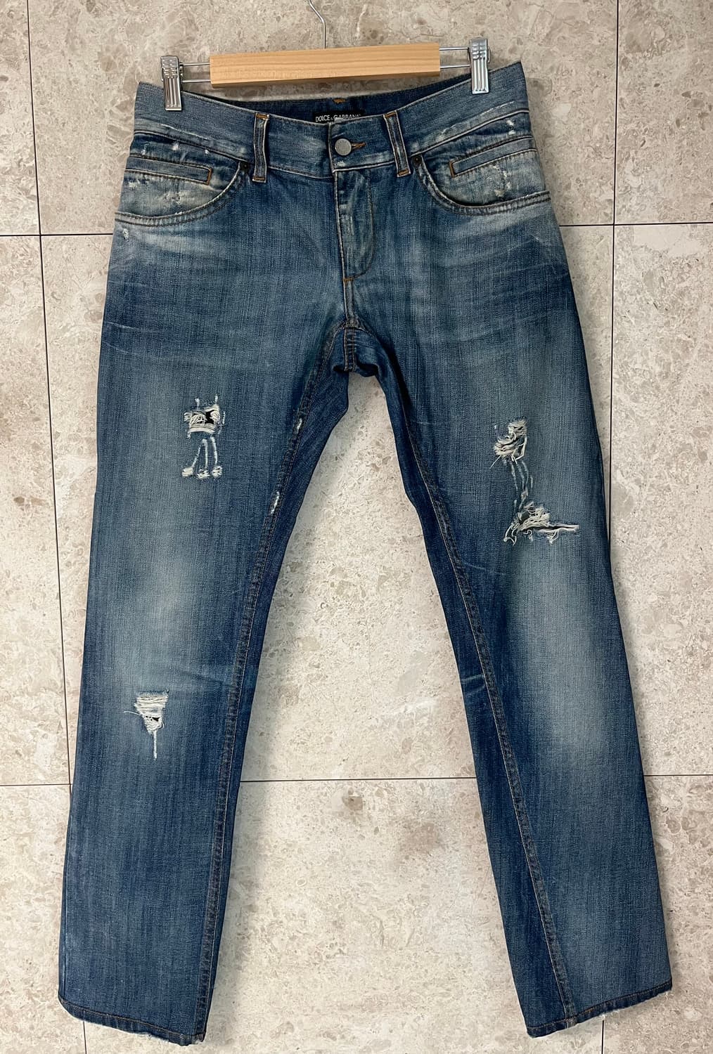 돌체앤가바나 데미지 워싱진 44(28-29인치) 정품 상품이미지1