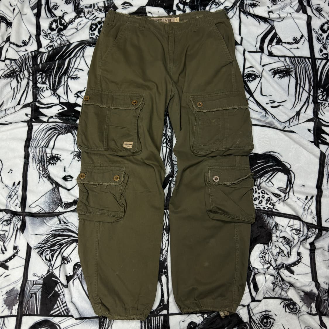 아베크롬비 카고 벌룬 와이드 팬츠 상품이미지2