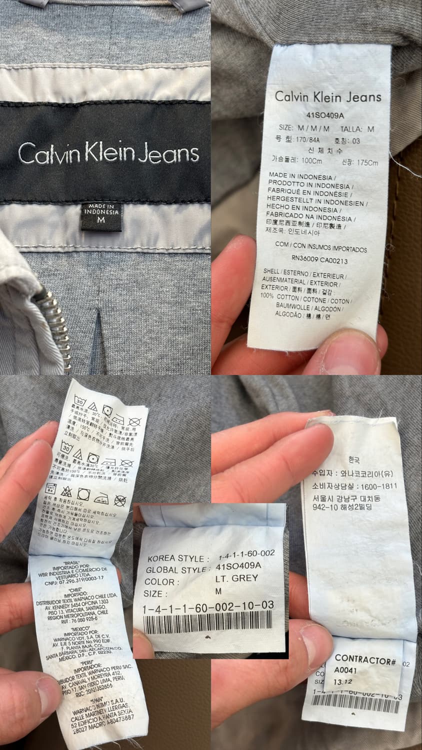 캘빈 클라인 진스 멀티 포켓 워크 자켓 상품이미지10