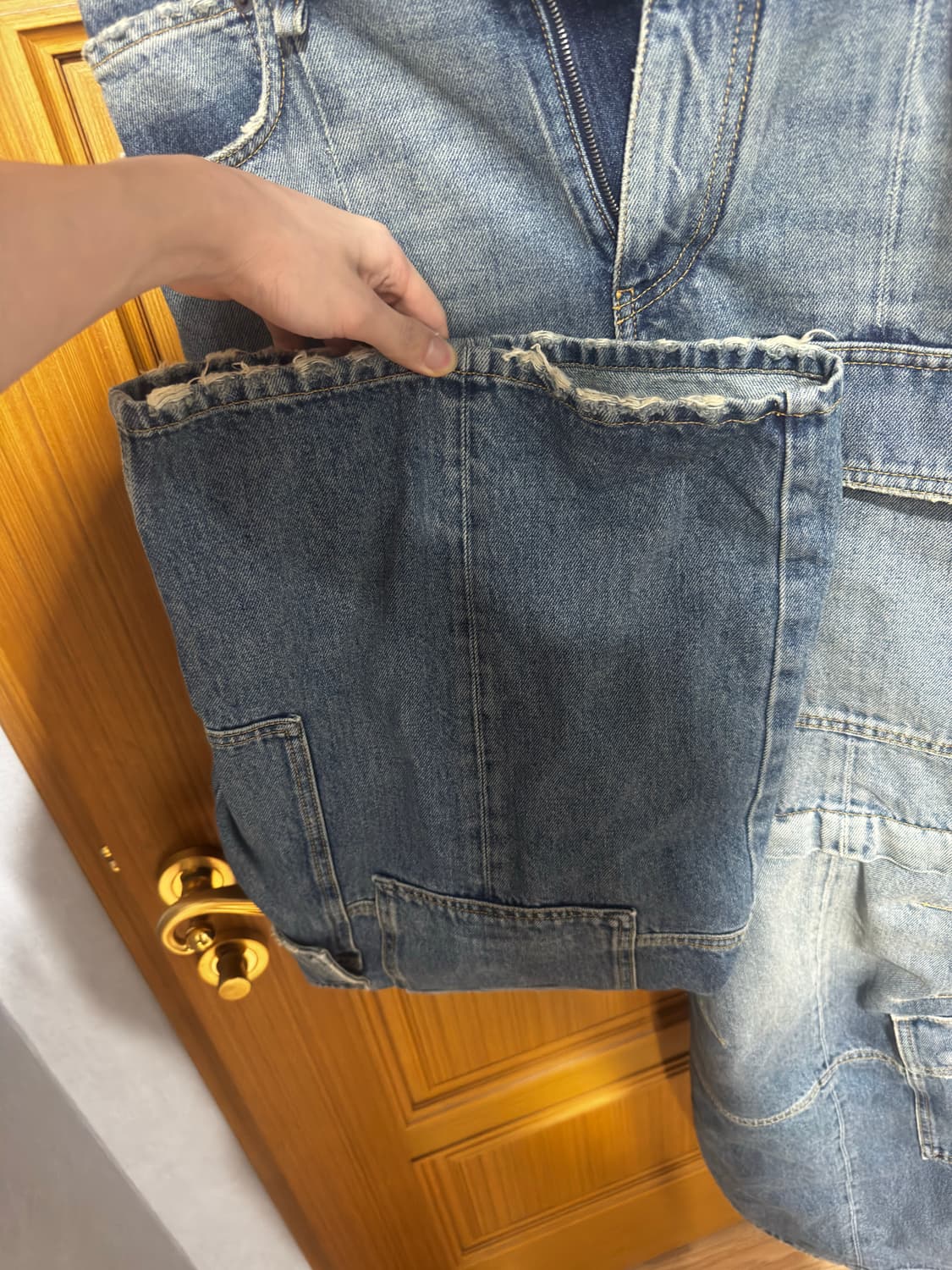 발렌시아가 플레어 카고 데님 상품이미지4