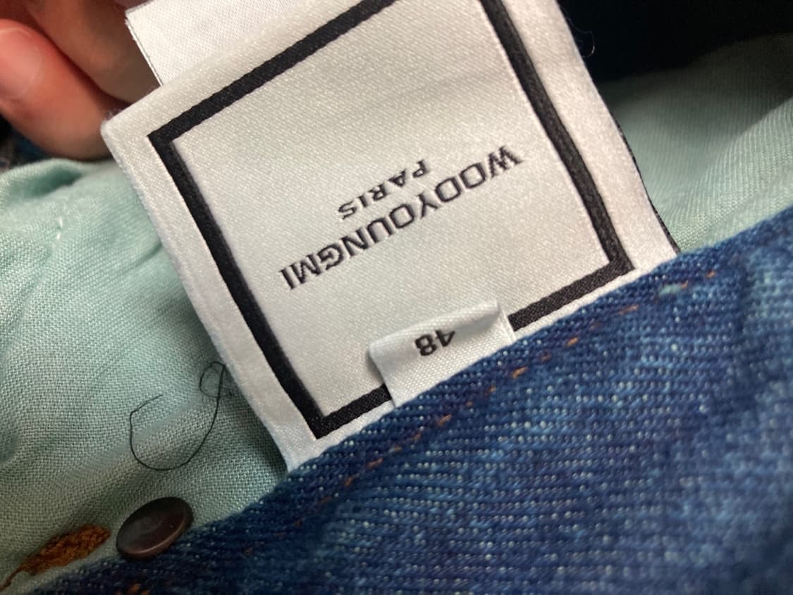 우영미 21시즌 롱스트레이트 중청 상품이미지4