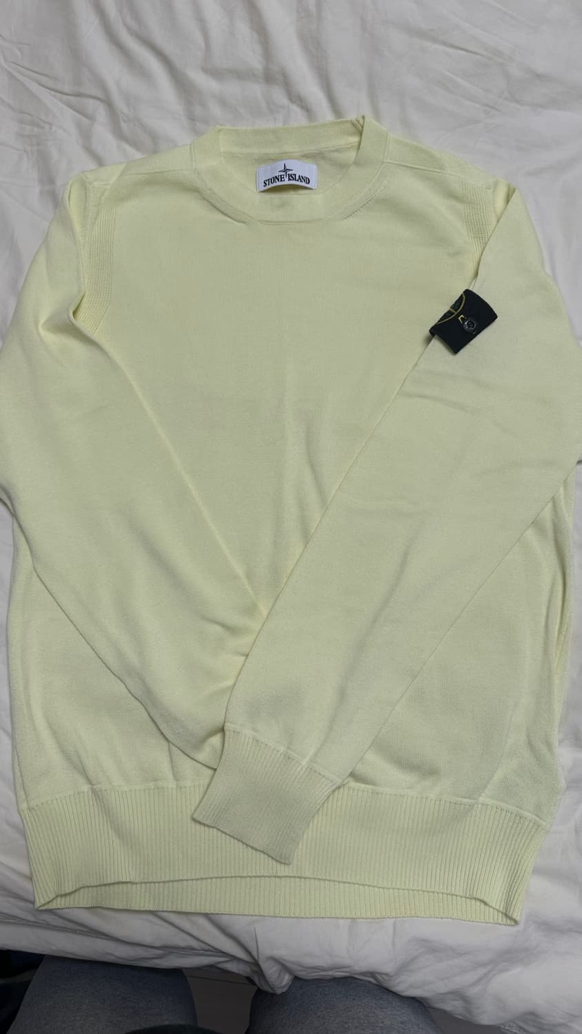 가격제안받아요 스톤아일랜드 니트 옐로우 M 상품이미지2