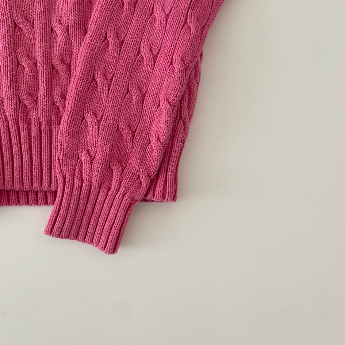 M) 폴로케이블니트 A0618 상품이미지6