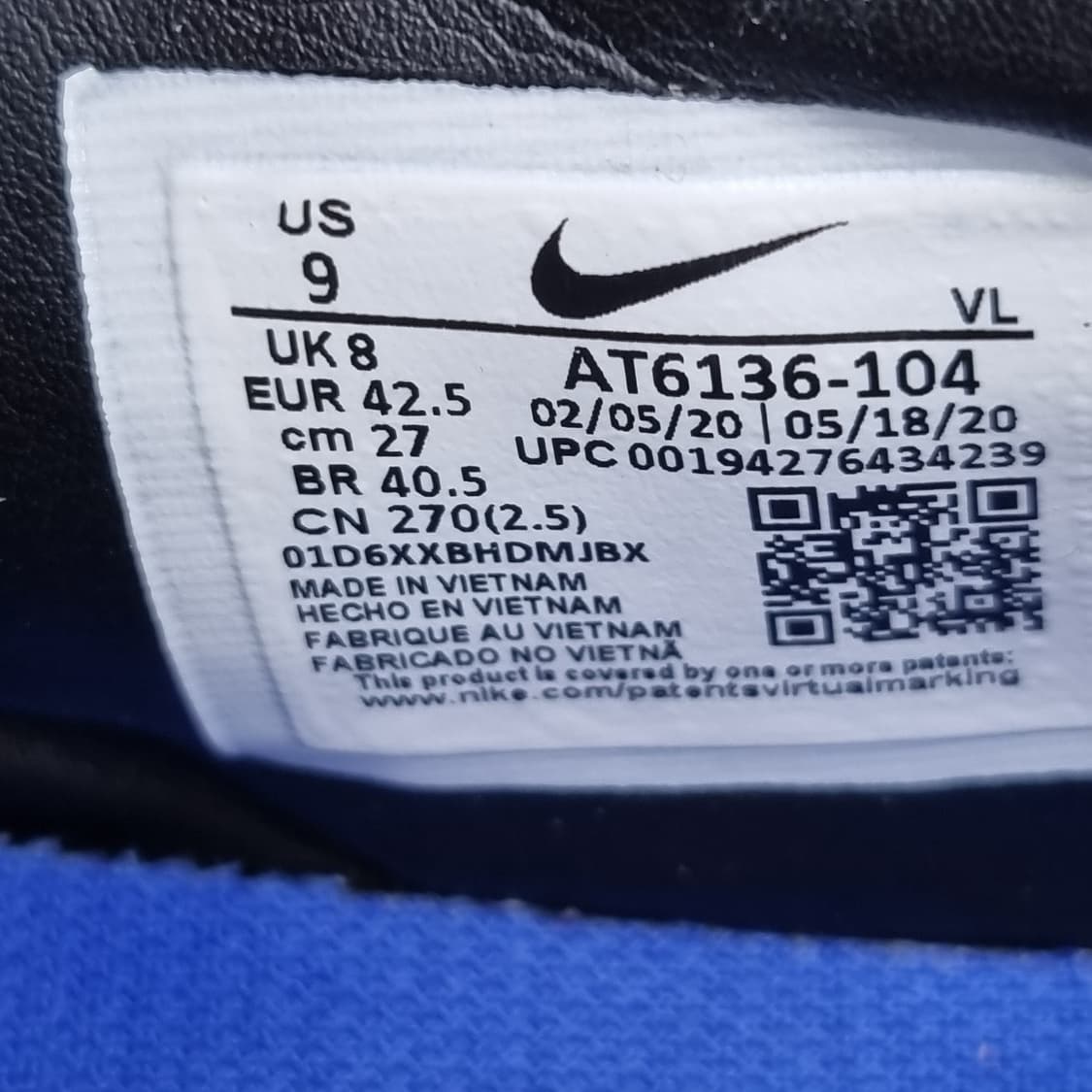 나이키 티엠포 레전드8 프로 풋살화270 상품이미지6