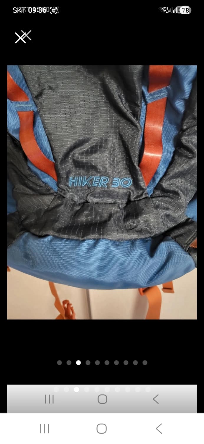 K2 하이커 등산배낭30L 레인커버포함 상품이미지3