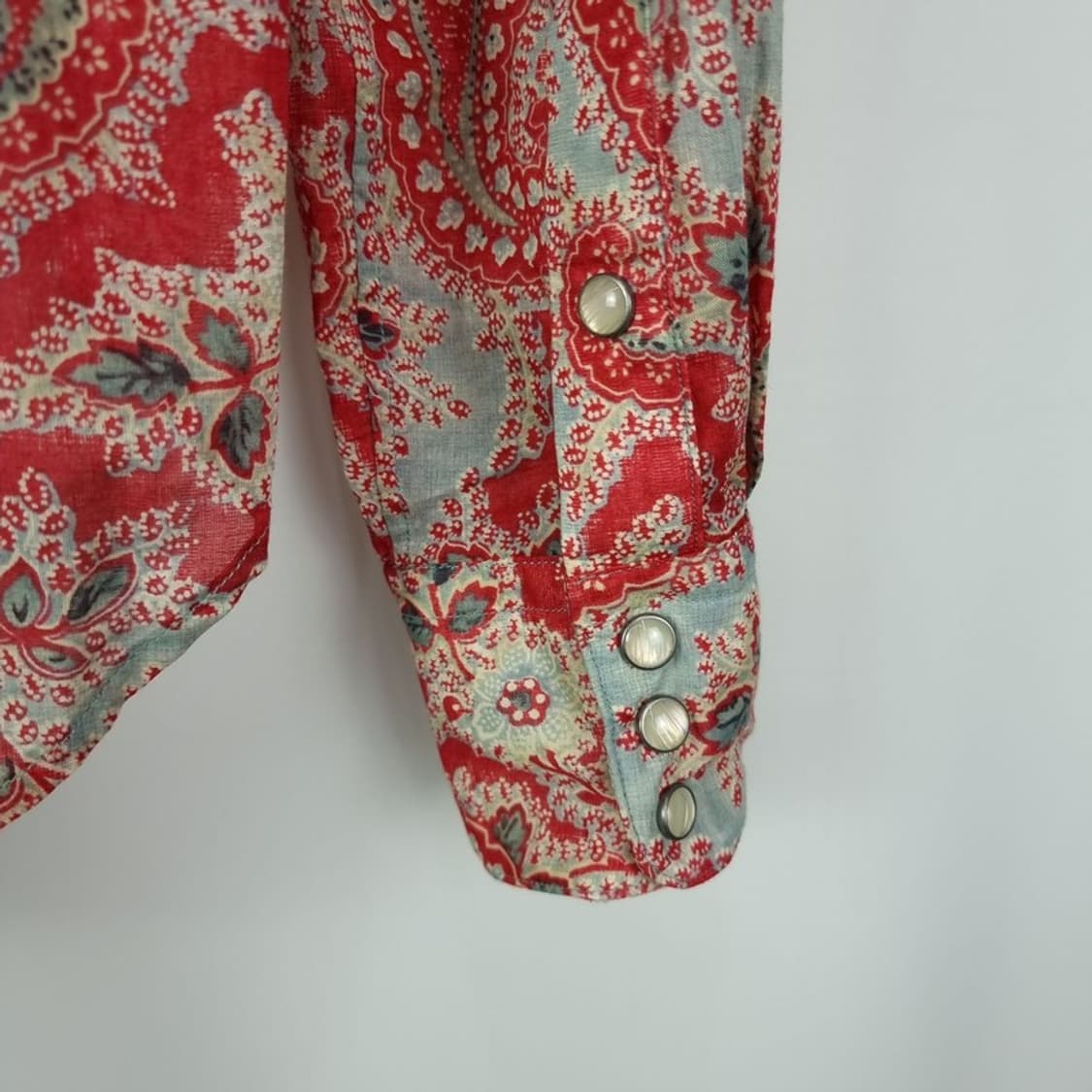 [랄프로렌] 에스닉 페이즐리 패턴 웨스턴 셔츠 M19892 상품이미지6