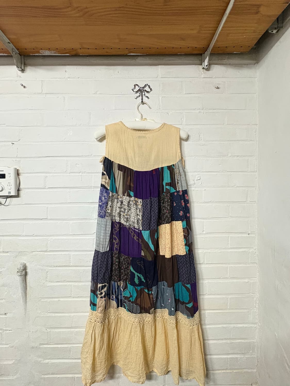 jpn vintage patchwork dress 상품이미지3