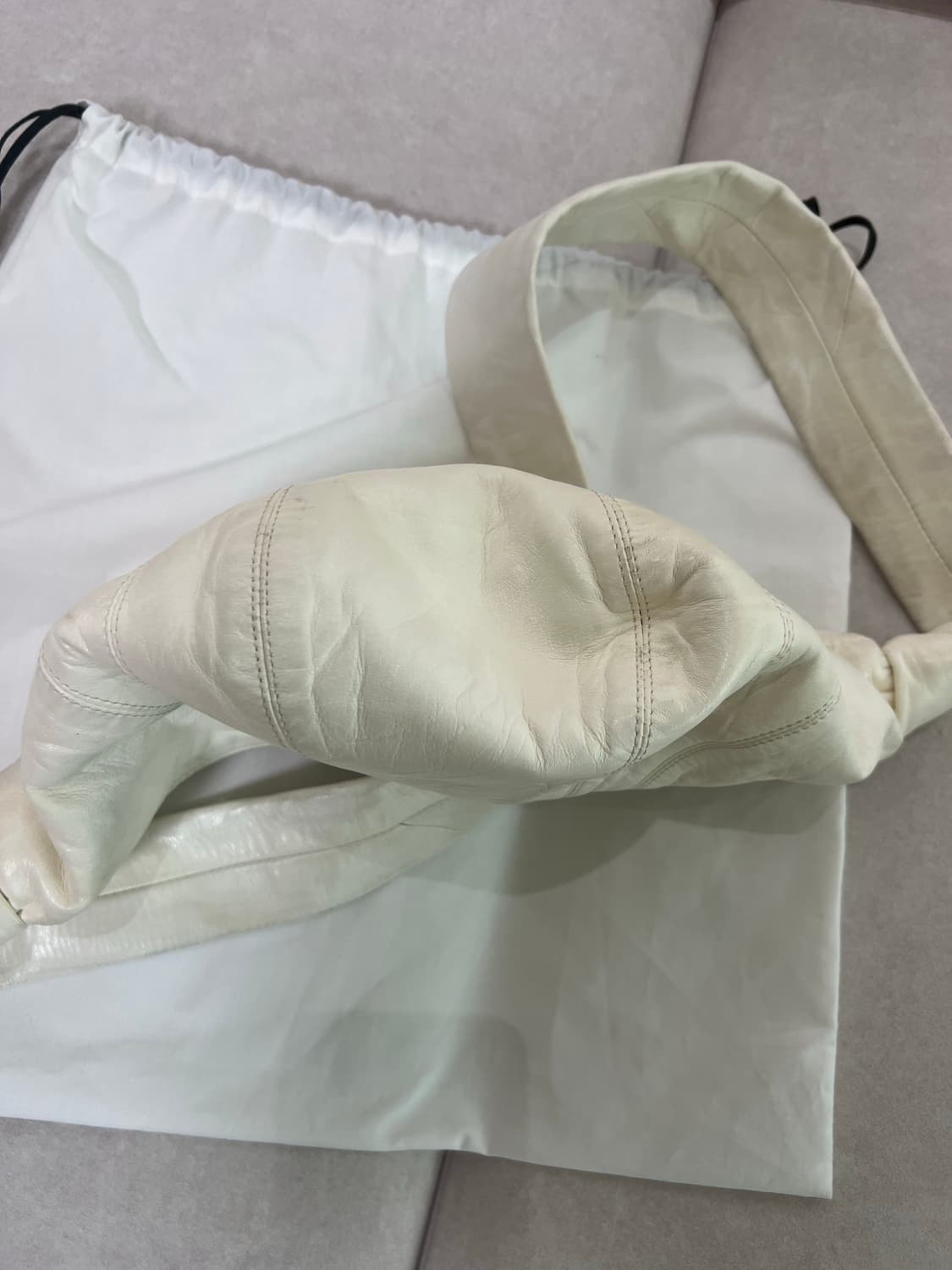 정품!르메르 크루아상 범백 스몰 화이트 상품이미지2