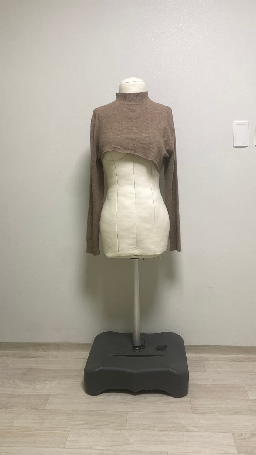 Brown Knit Layering Sleeves 상품이미지1