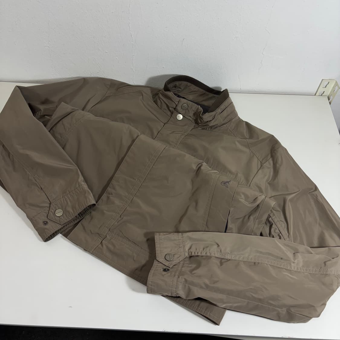 L 105 빈폴 카키 주머니로고 바막자켓 상품이미지2