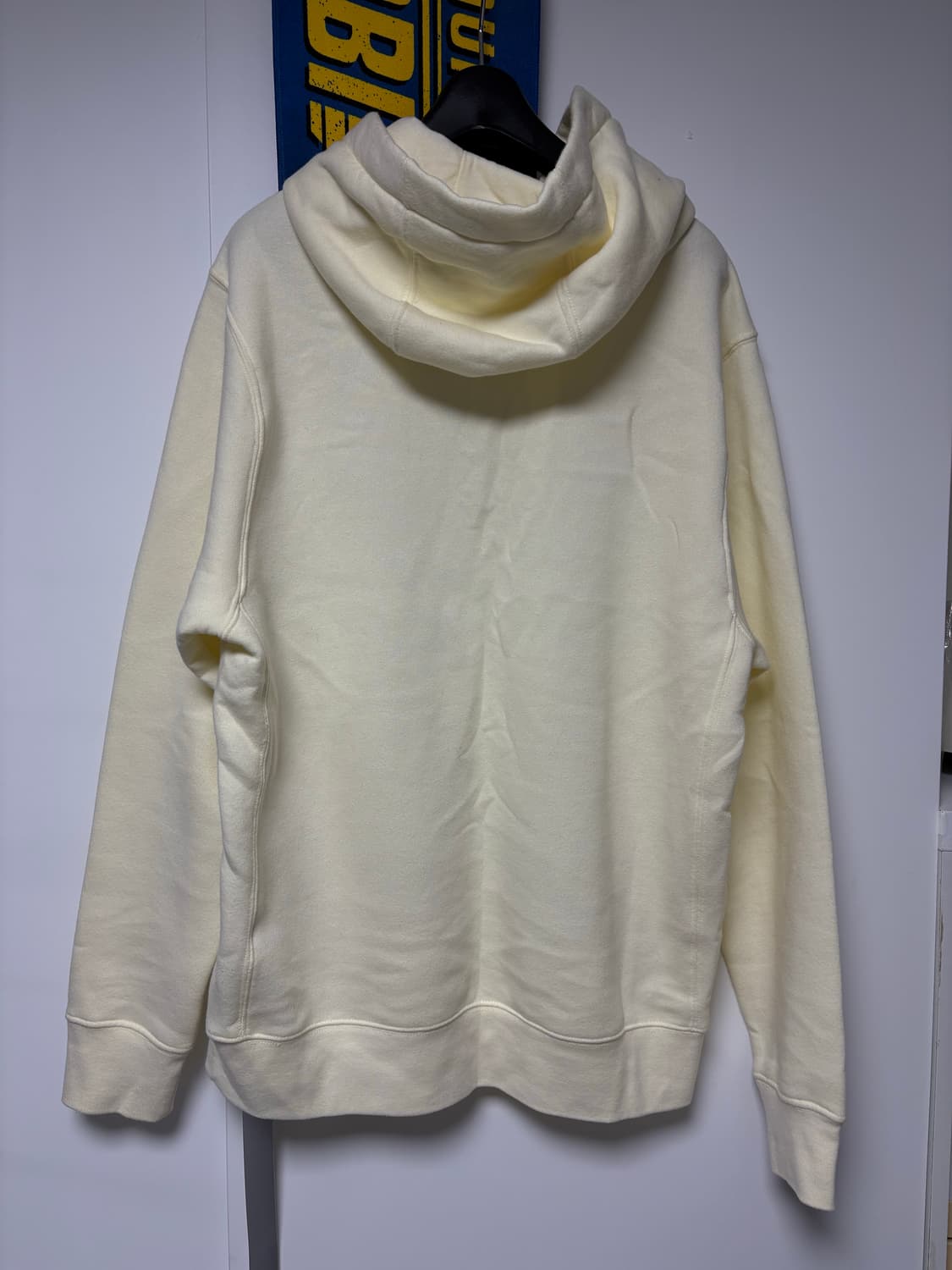 나이키 레몬색 기모 후드티S 상품이미지2