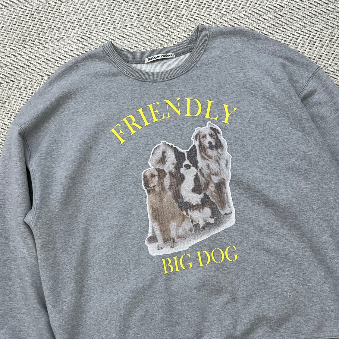 더오픈프로덕트 프린팅 맨투맨 r2643 상품이미지3