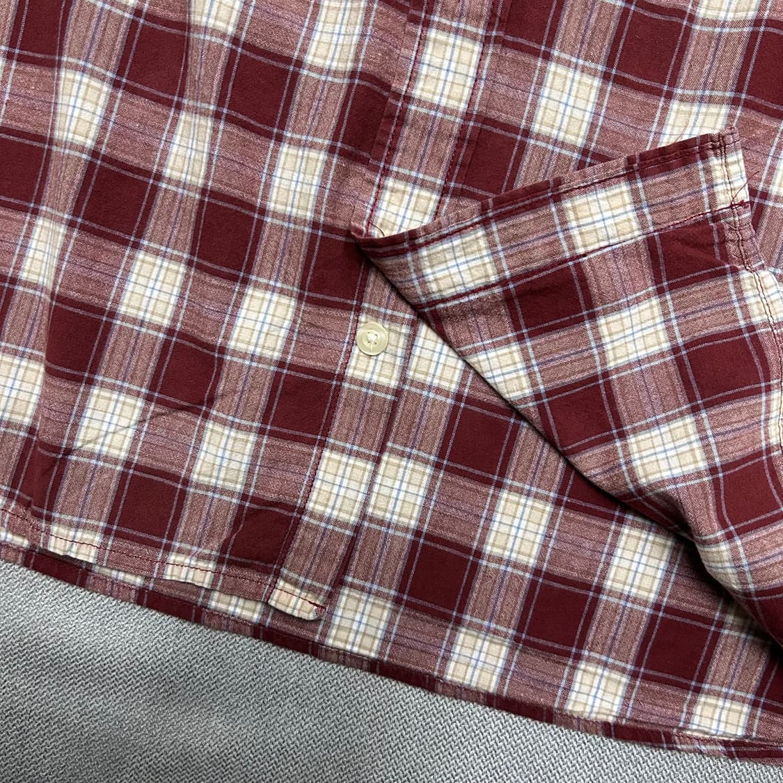 Carhartt 칼하트 체크패턴 반팔셔츠 상품이미지5