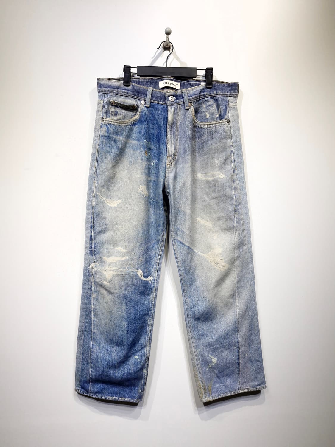 아워레가시(OUR LEGACY) 디지털프린트 써드컷 데님 상품이미지4