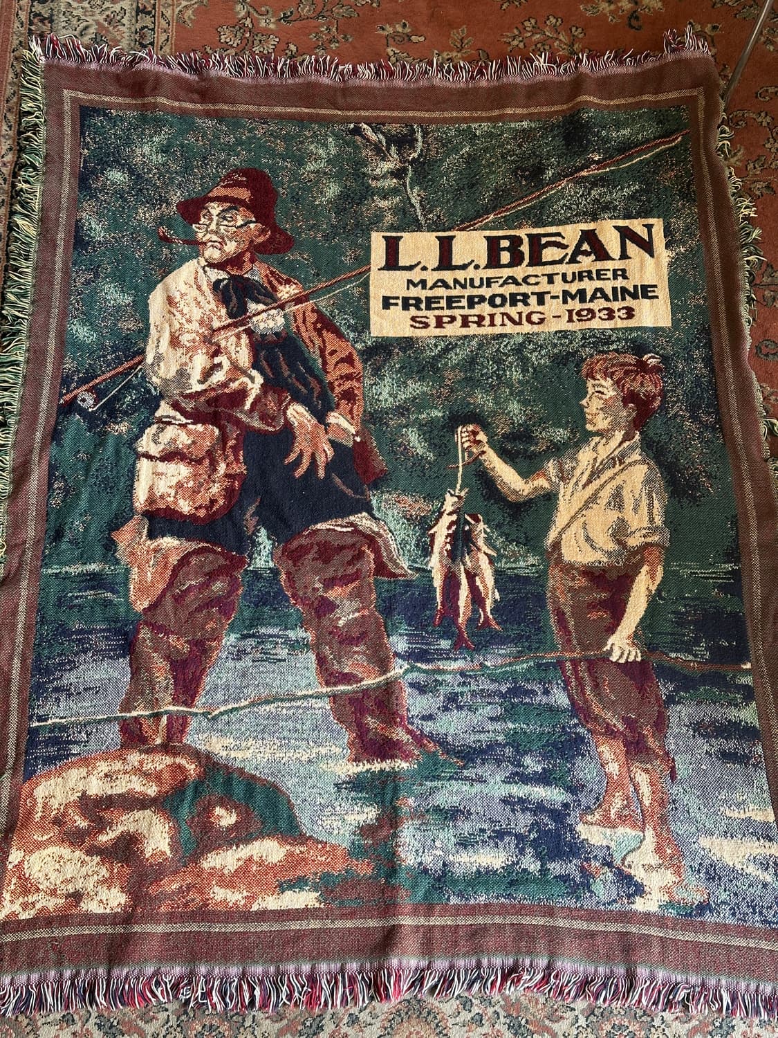 L.L.Bean 빈티지 블랭킷 상품이미지1