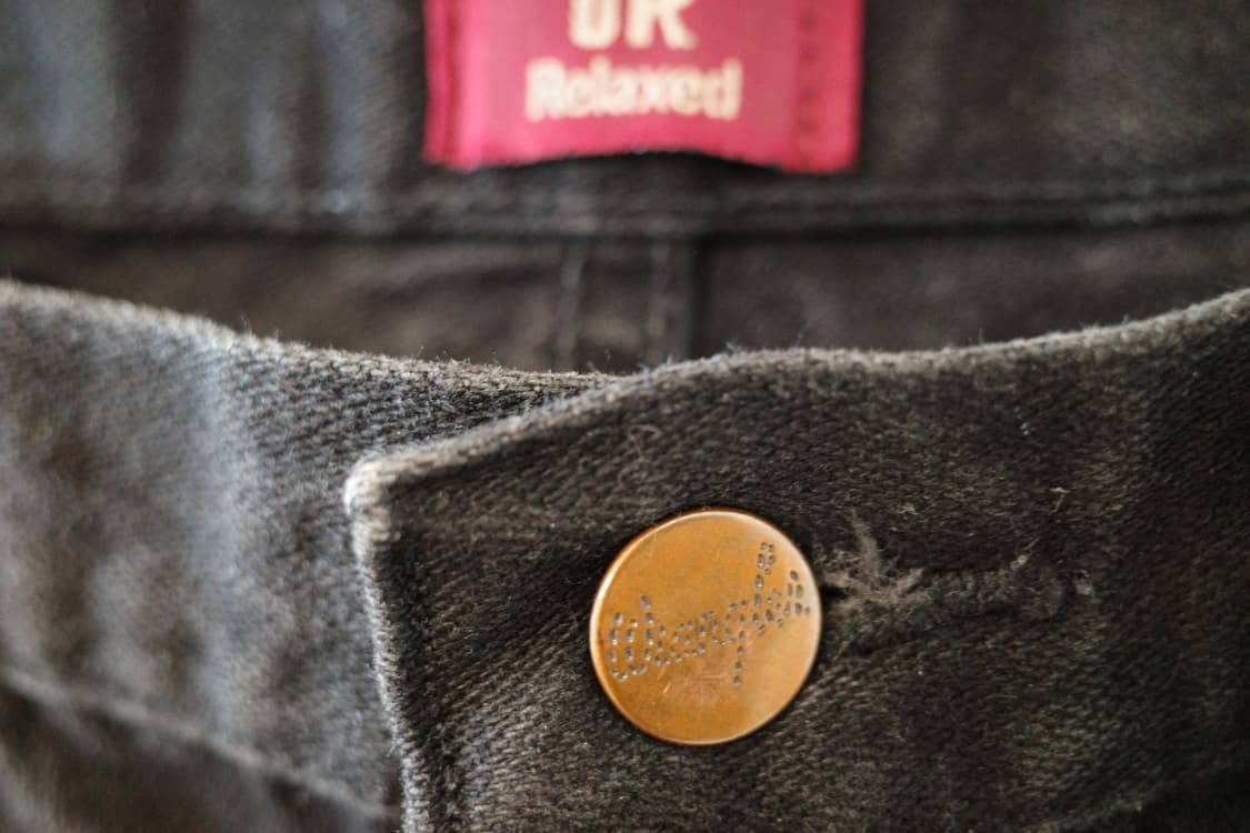 랭글러 블랙 데님팬츠 상품이미지4