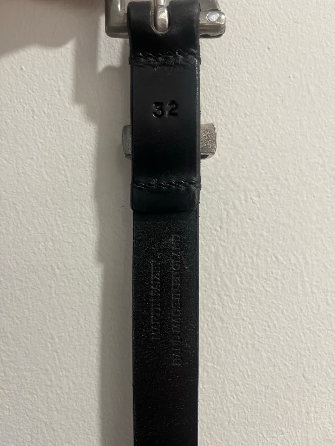 마틴페이지 퀵 릴리즈 벨트 1인치 블랙 32사이즈 상품이미지2