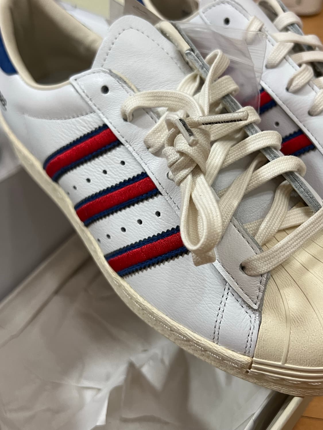 아디다스 수퍼스타 d-mop 255 미착용 색상품 상품이미지4