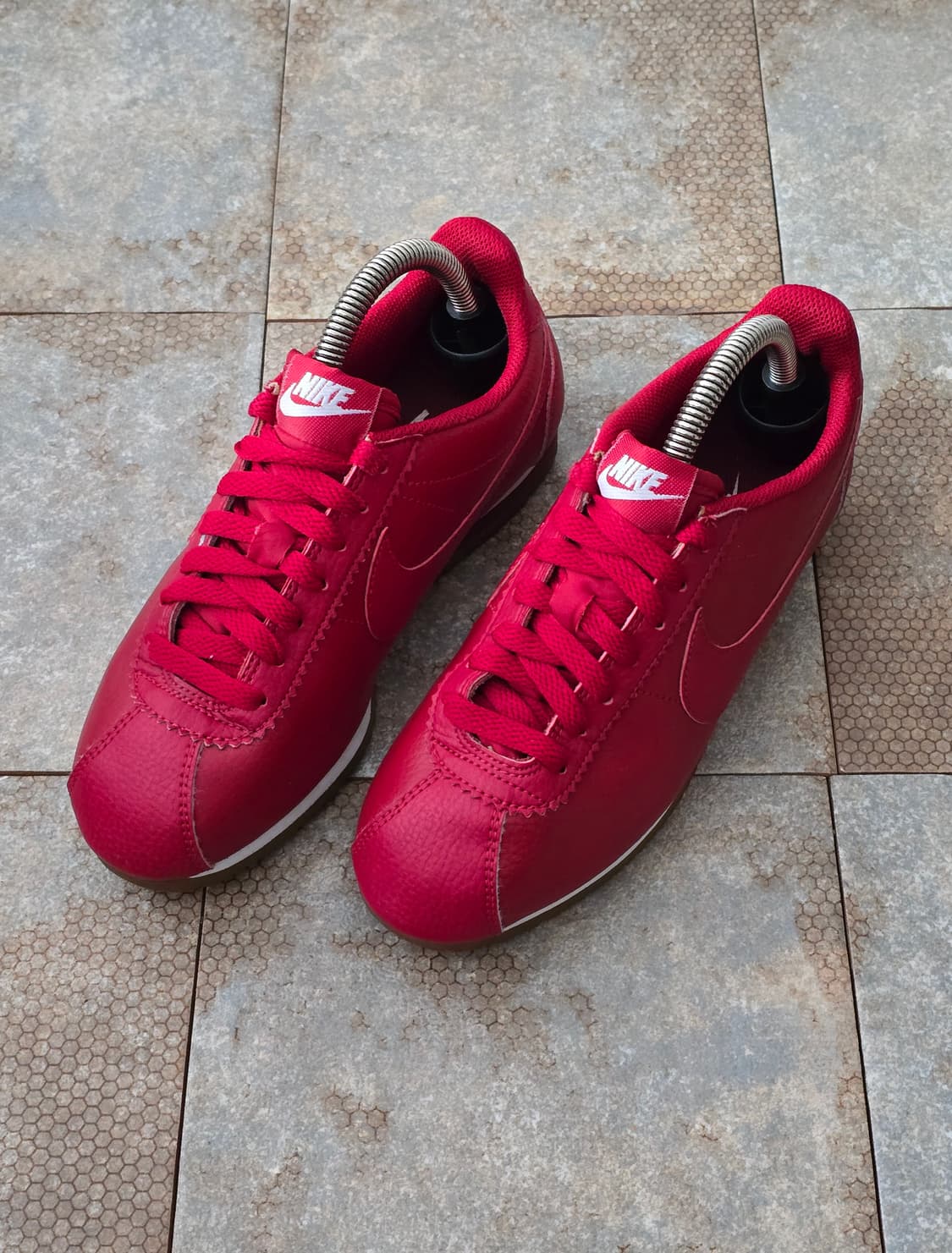 (225)나이키 코르테즈 레더 레드 상품이미지1