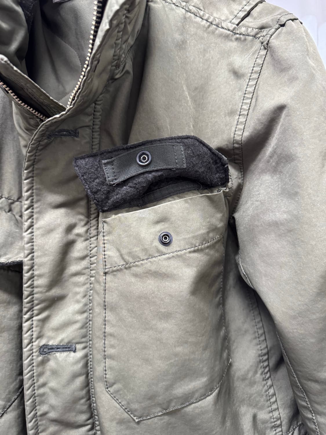 스톤아일랜드 DAVID TC 필드자켓 올리브/S 상품이미지7