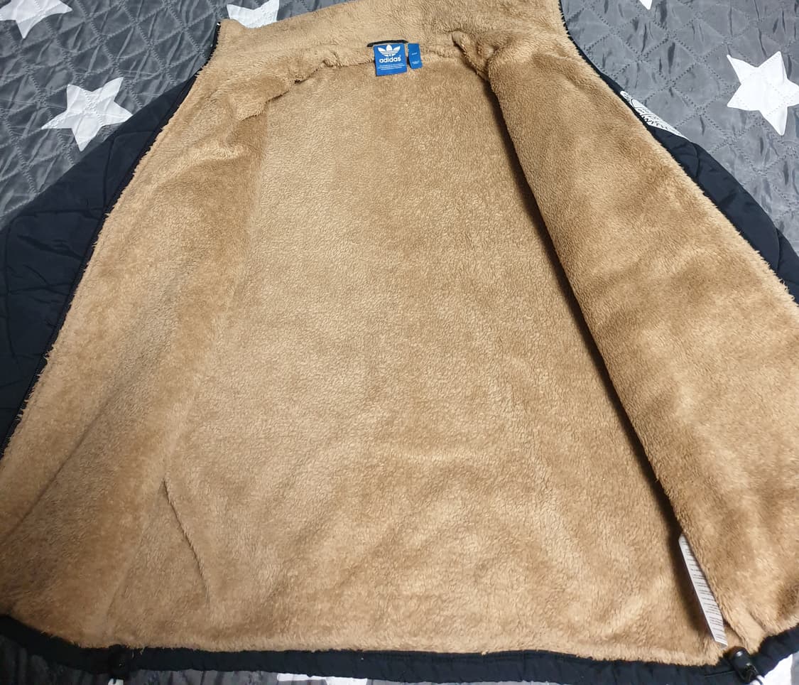 아디다스 파이어버드 퀄트 패디드 자켓 블랙 (M) 상품이미지4