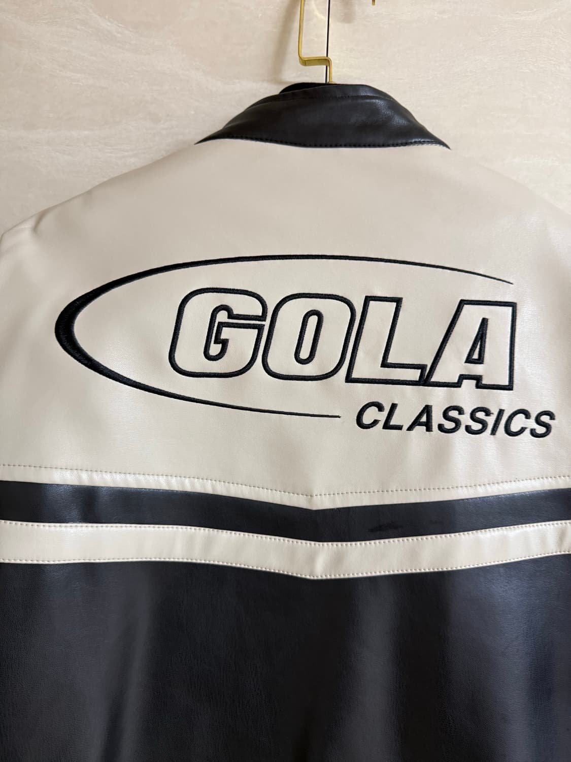 골라 클래식 바이커 레더자켓 상품이미지6