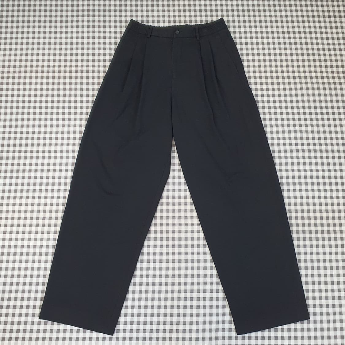 자라 밴딩 와이드 면바지 남자29~31 상품이미지1