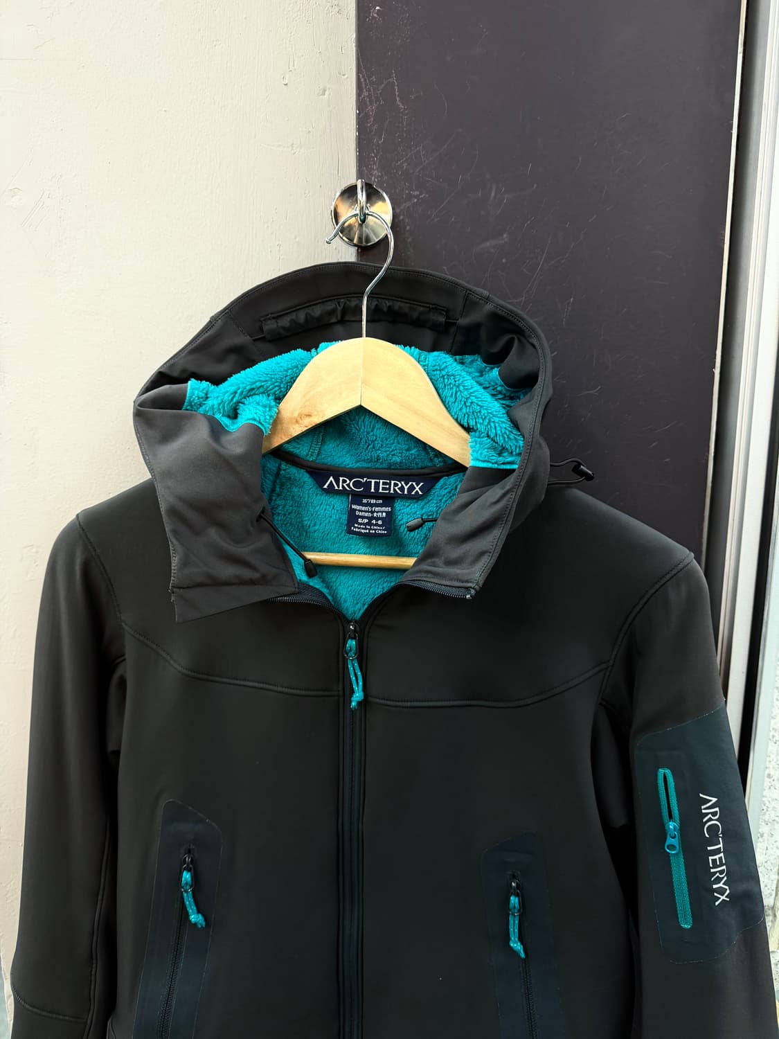 .S/ 아크테릭스 10AW 인사이드퍼 폴라텍 후디 집업 상품이미지3