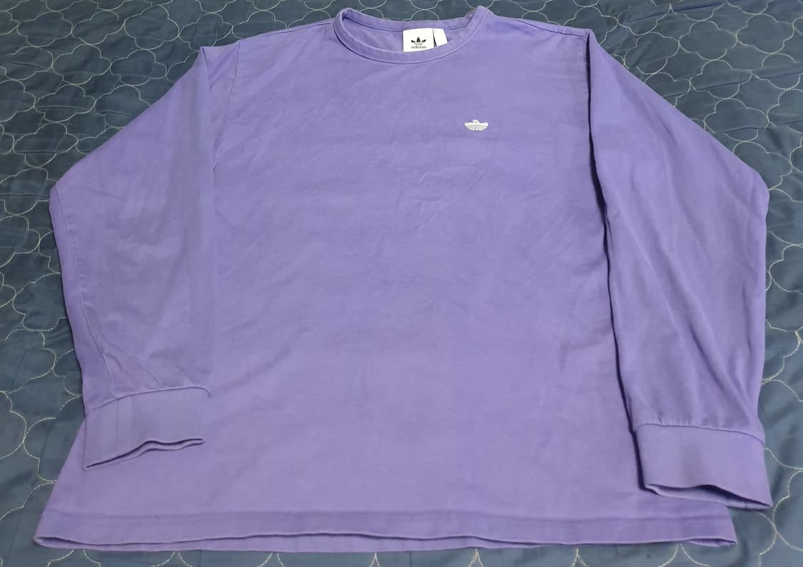 아디다스 우먼 슈무 코튼 롱슬리브 퍼플 (XL) 상품이미지1
