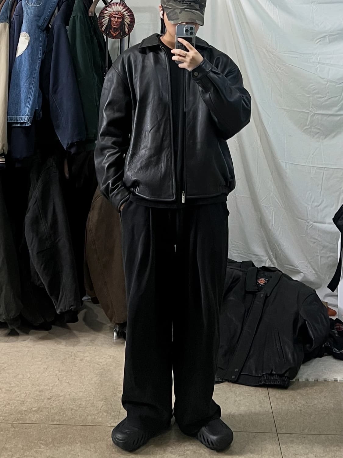 하드락카페 가죽자켓 상품이미지5