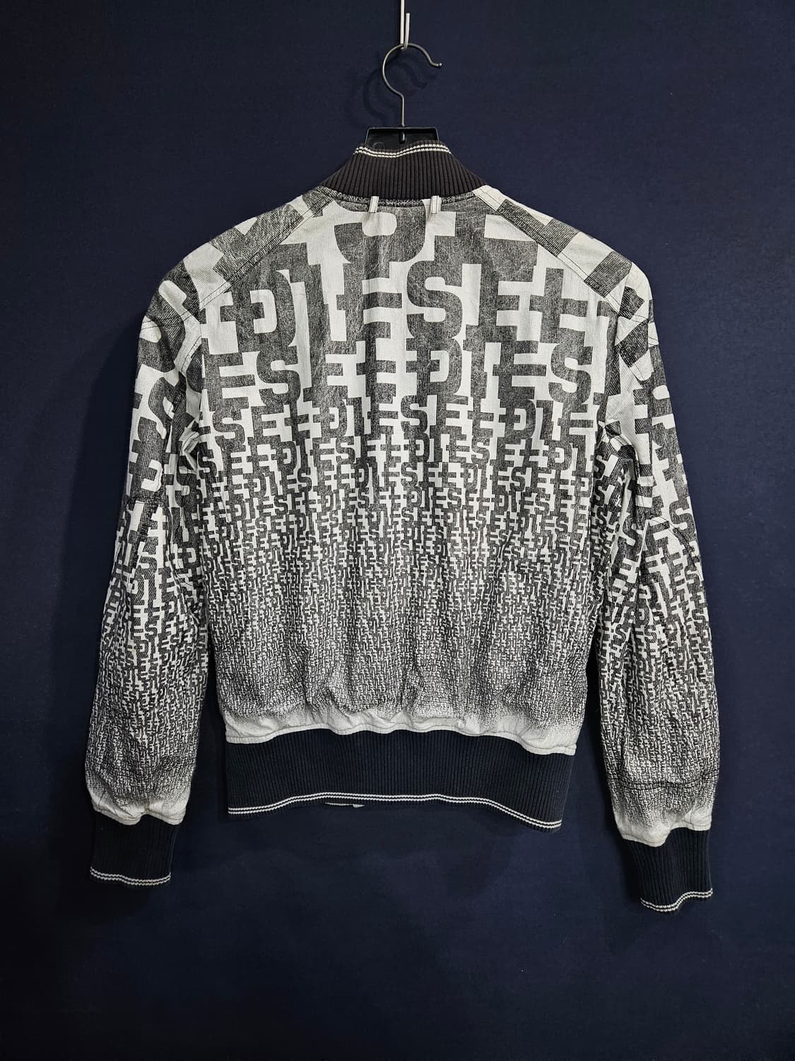 디젤 문양 남성 슬림핏 95 숏자켓  상품이미지2