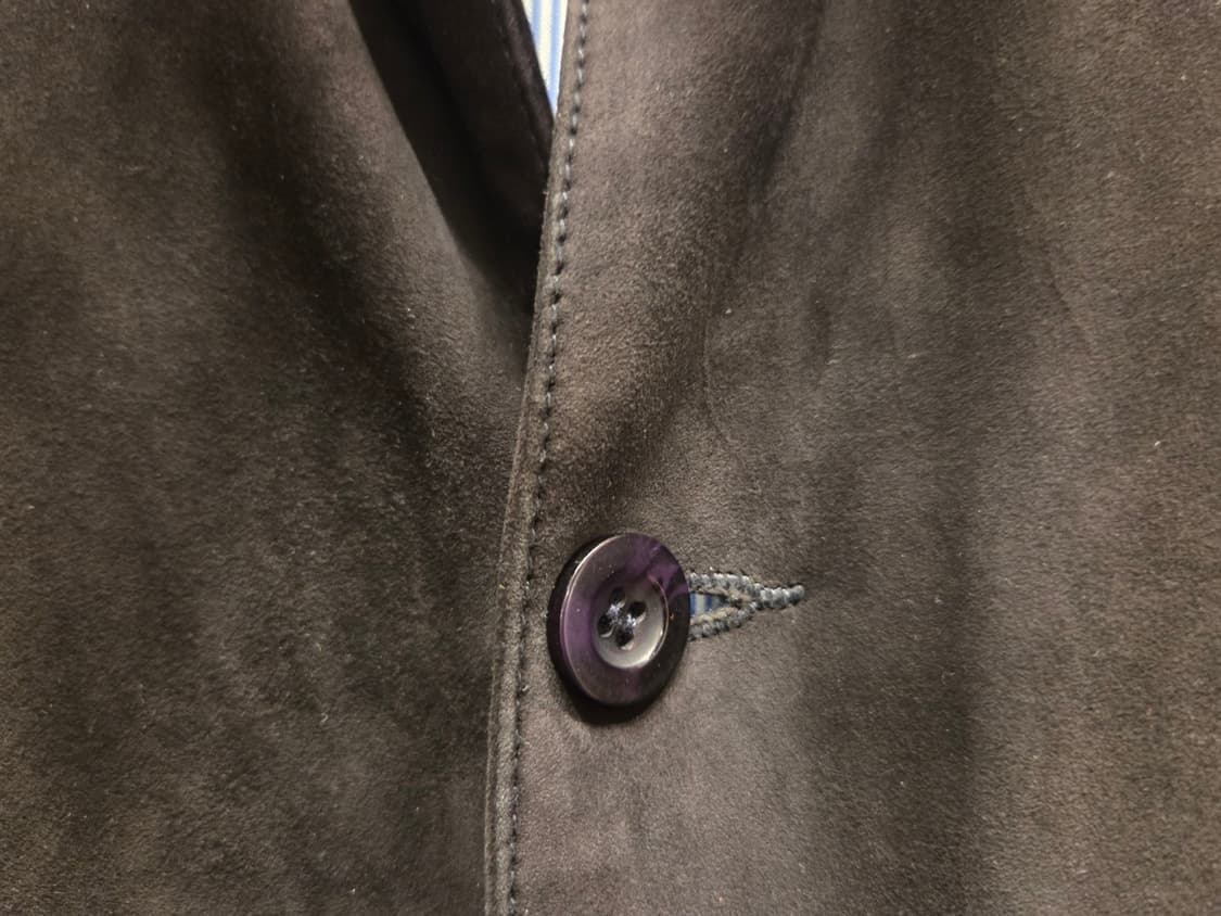 이탈리아 브랜드 FUSARO ANTONIO 스웨이드 해링턴자켓 상품이미지4