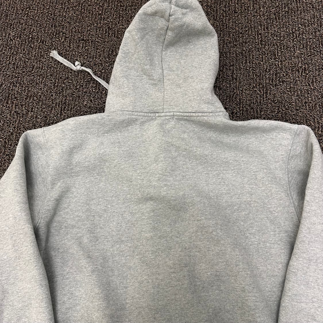 무신사스탠다드 기모 후드집업 그레이 L 상품이미지6