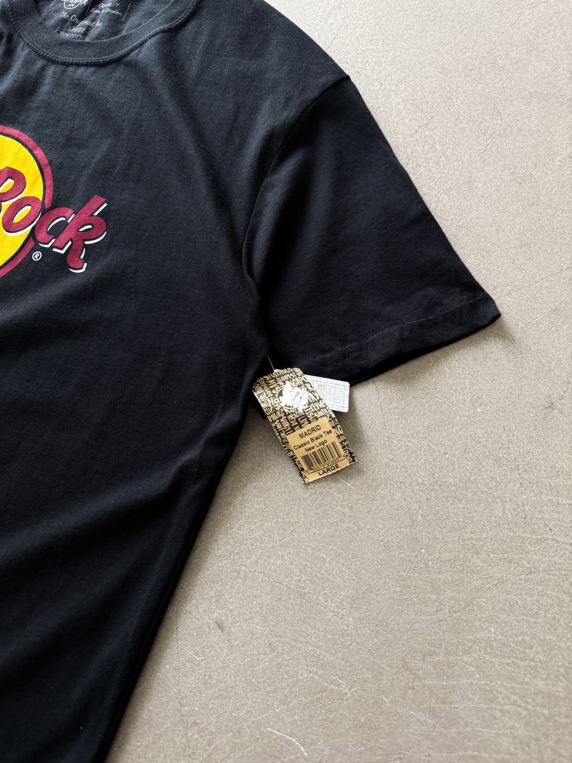 Hard Rock Cafe Madrid Logo Tee 상품이미지3