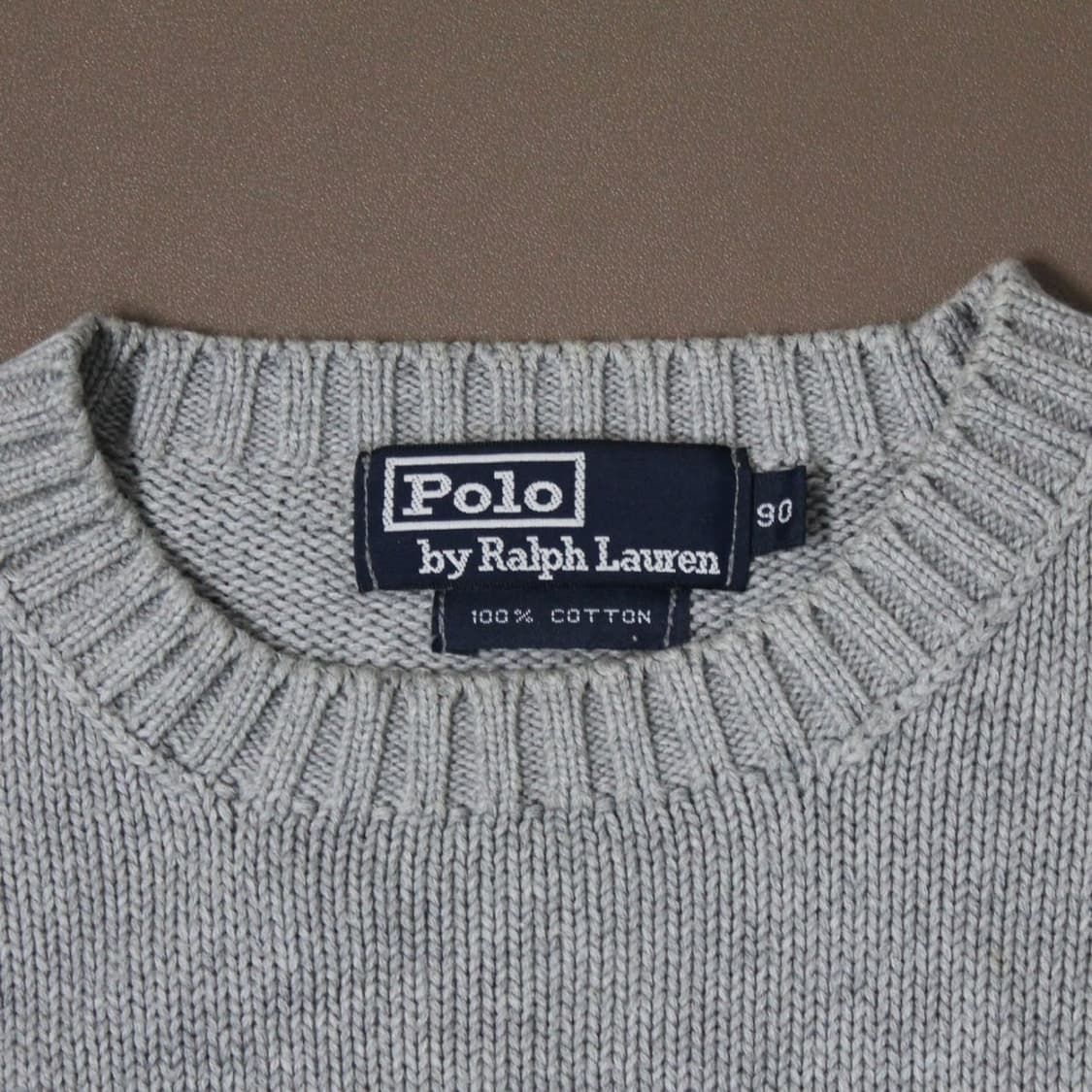 Polo 폴로 랄프로렌 그레이 라운드 니트  상품이미지3