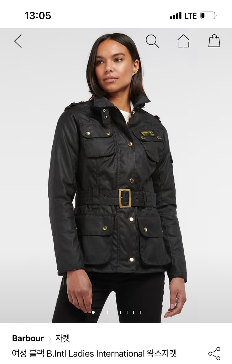 바버 인터네셔널 왁스자켓 여성012(95사이즈) 상품이미지2