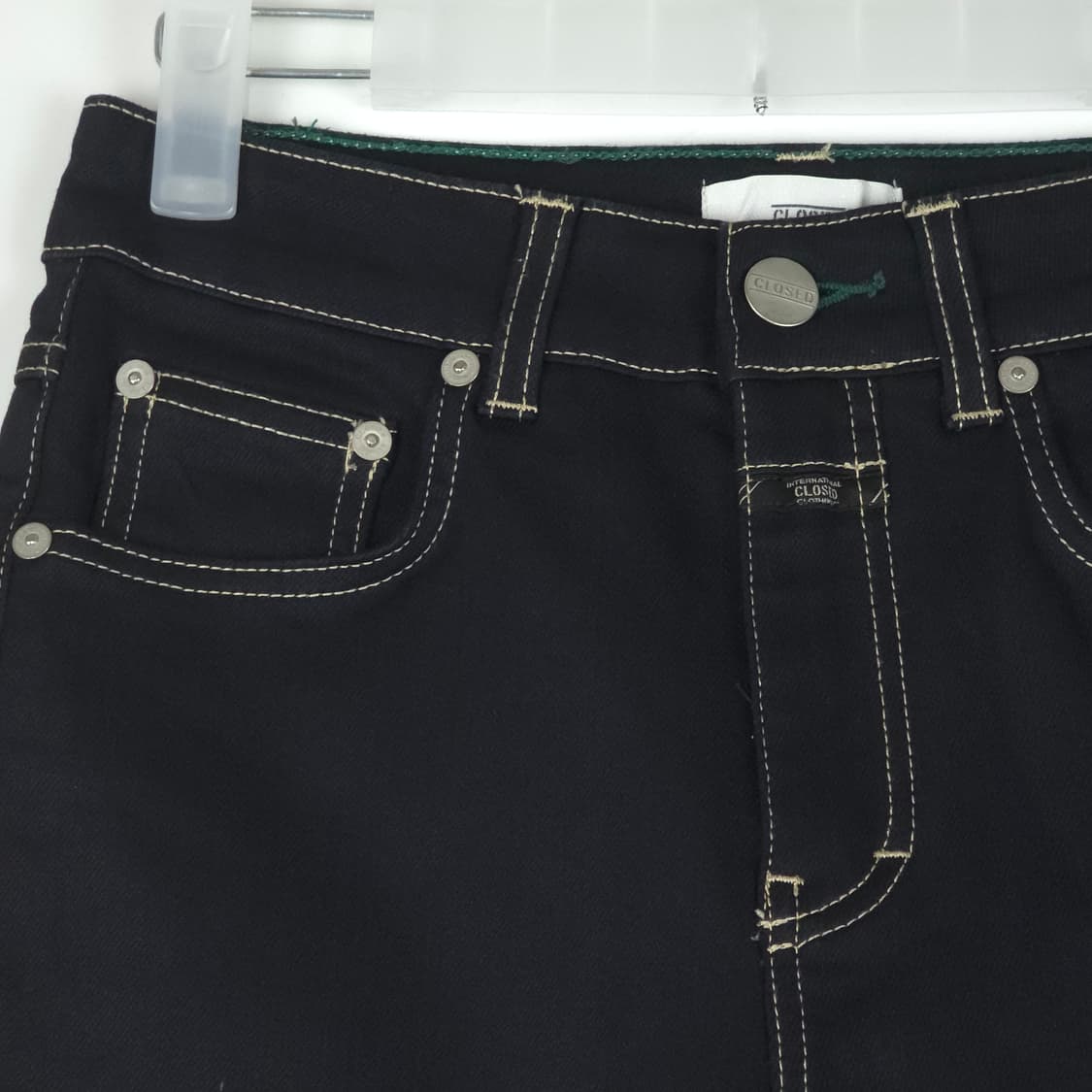 [25] 클로즈드 세미와이드핏 데님팬츠 상품이미지4