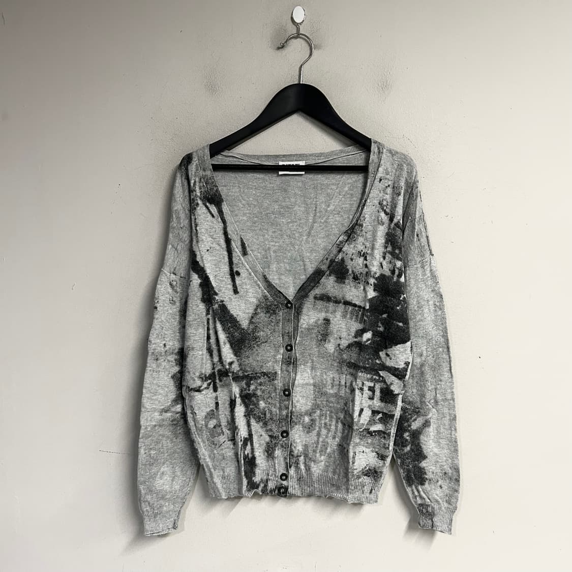DIESEL printing cardigan  상품이미지1