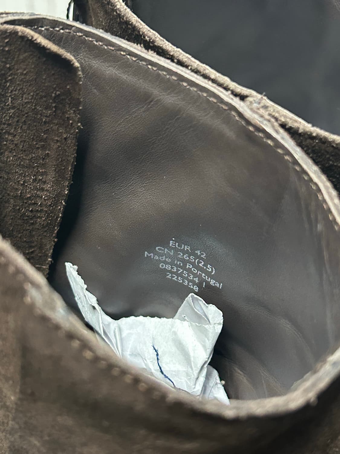 Cos 워터프루프 스웨이드 지퍼부츠 265 상품이미지4