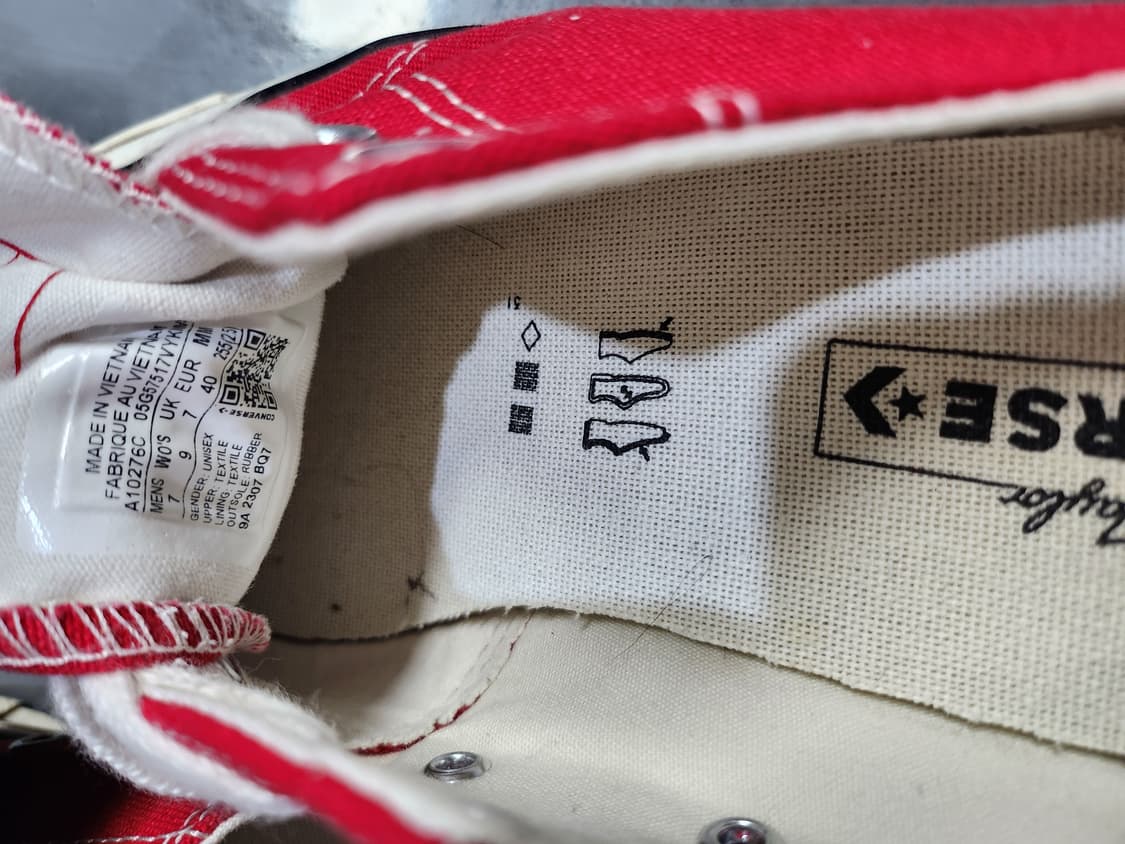 498) 컨버스 척 70 빈티지 캔버스 애나멜 스니커즈 상품이미지8