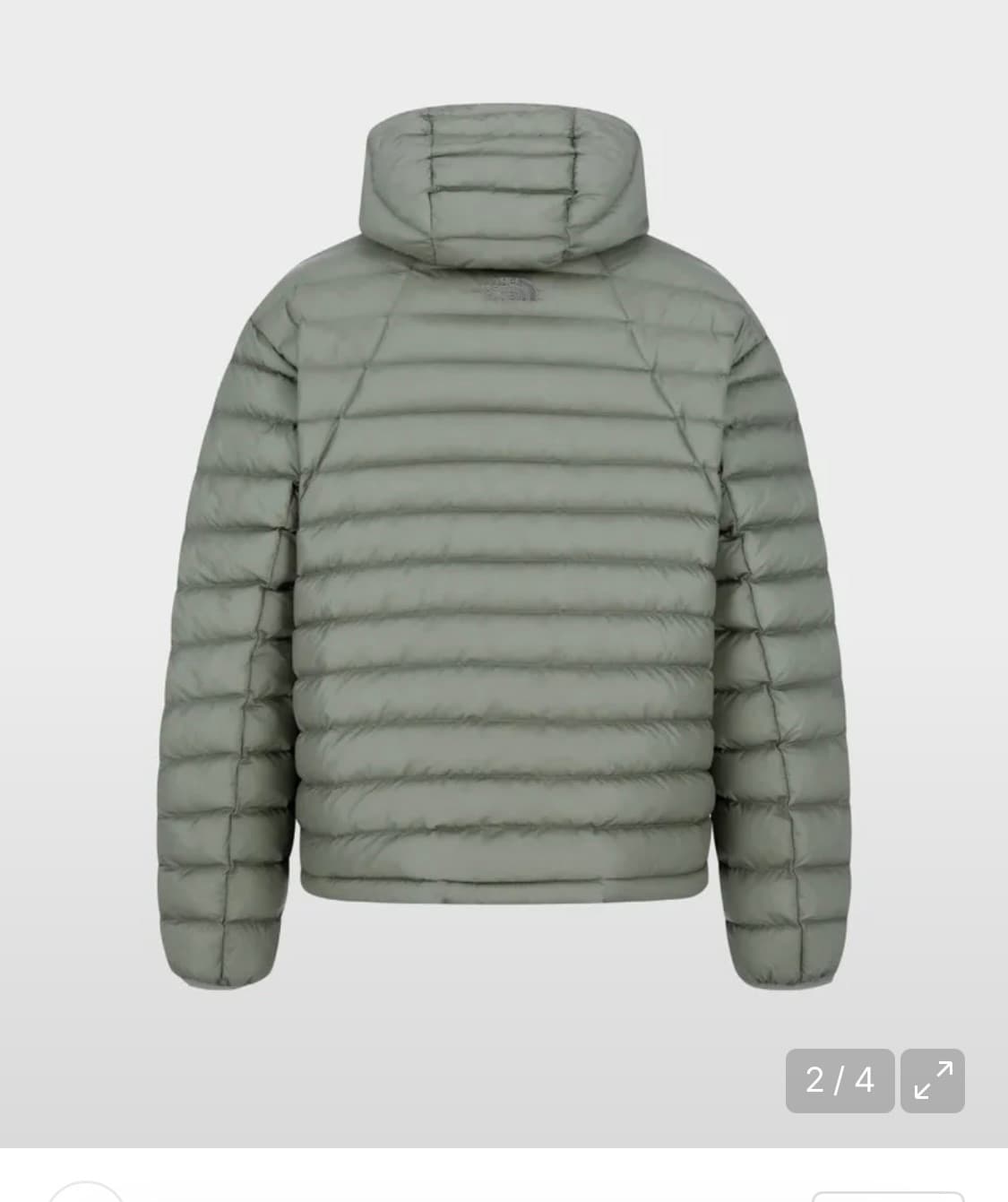 실착2회,오염X)노스페이스화이트라벨 벤투스 온 자켓 라이트 카키 95 상품이미지2