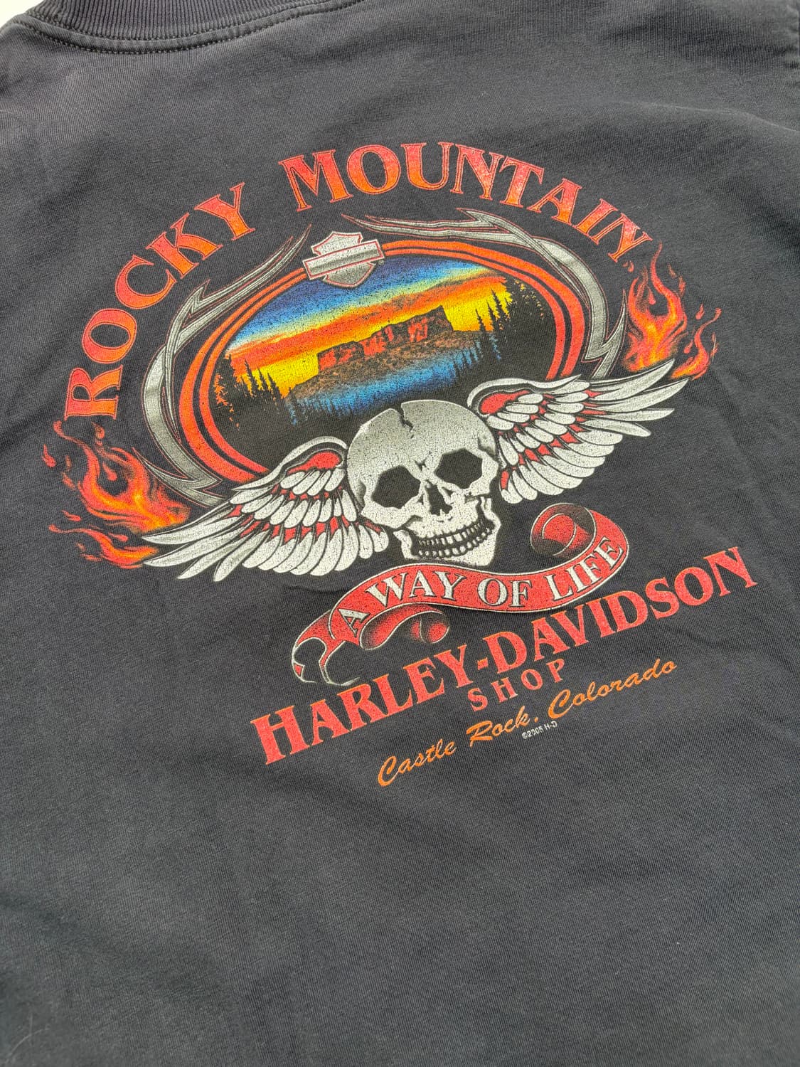 00s Harley Davidson L/S Tee (black) 상품이미지7