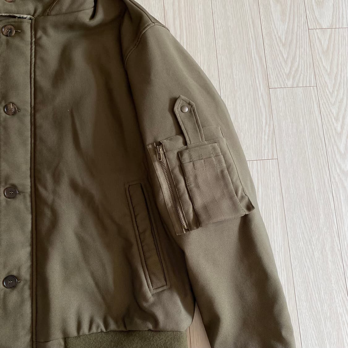 [52] 메종 마틴 마르지엘라 레플리카 밀리터리 봄버 자켓 상품이미지3