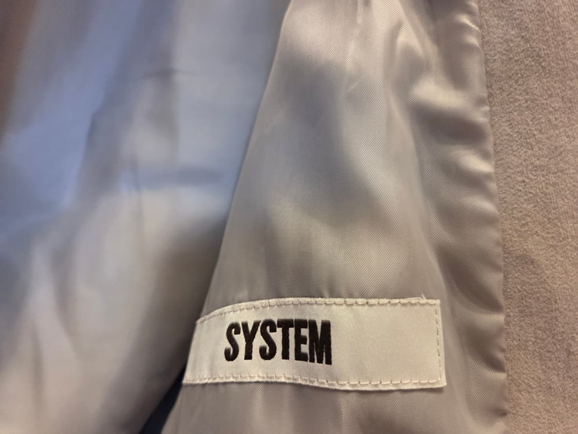 시스템 몰스킨자켓 상품이미지8