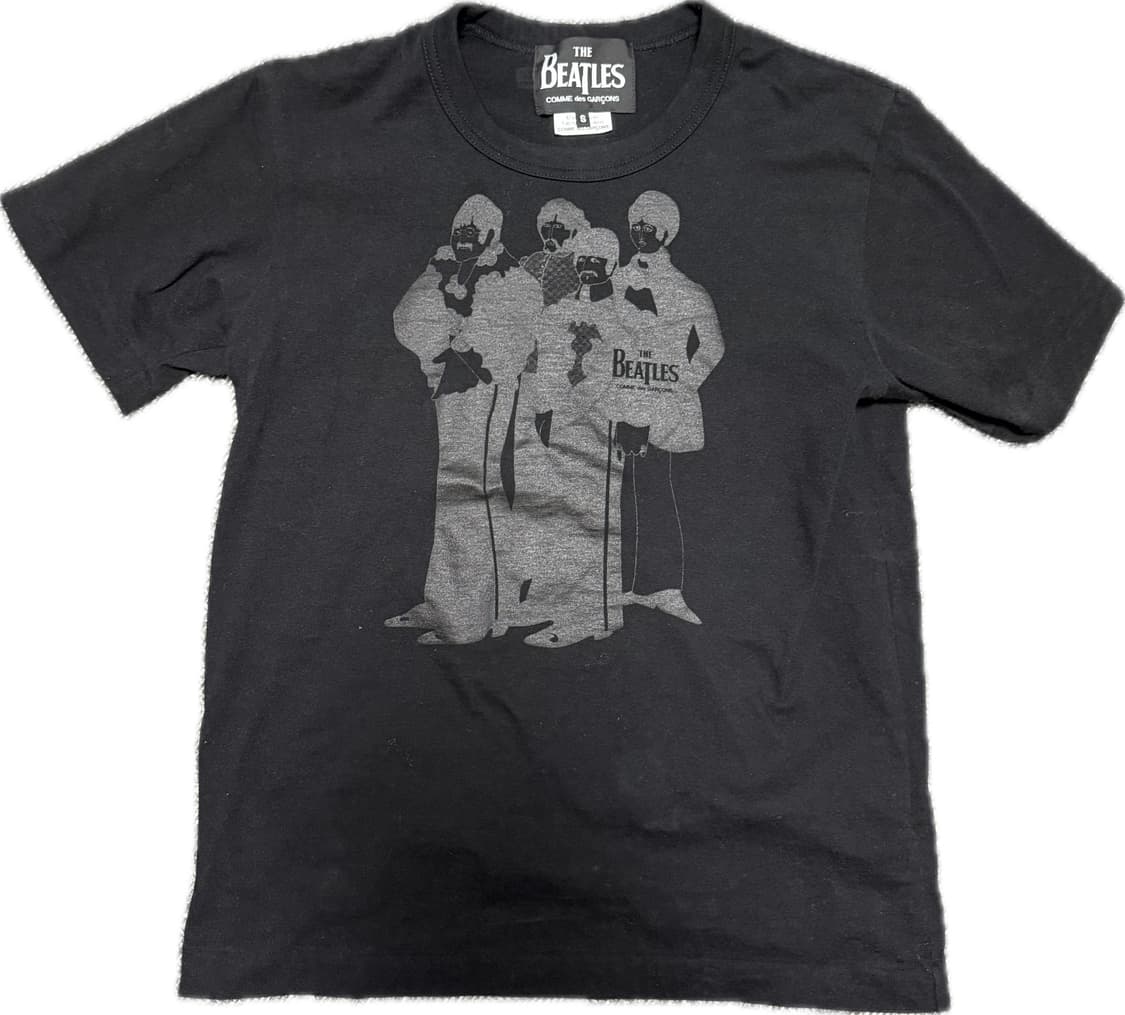 꼼데가르송 비틀즈 반팔 티셔츠 s사이즈 상품이미지1